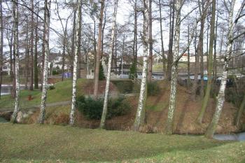tvrziště od jv. (© D Dohňanský, 01/2015)