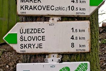 Rozcestník ( © Luděk Pitter 05/2005)