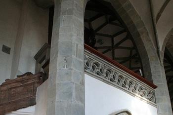 Varhanní kruchta od jihovýchodu (© Ivan Grisa, 09/2006)