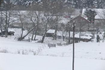 Celkový pohled od západu na severní konec předpokládaného tvrziště ( © Roman Řezáč 01/2006)