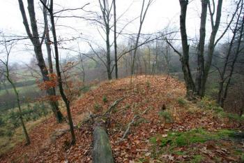 Konec jižního valu ( © Filip Matoušek 11/2005)