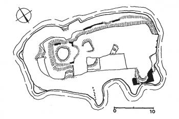  ( © Durdík T., Ilustrovaná encyklopedie Českých hradů, Libri, 2. vyd., 2002, str. 177, obr. 364)