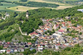 Štramberk z letadla (© Jan P. Štěpánek  06/2023)