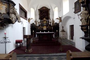 kostel sv. Kateřiny (© František Kinař, 11/2014)
