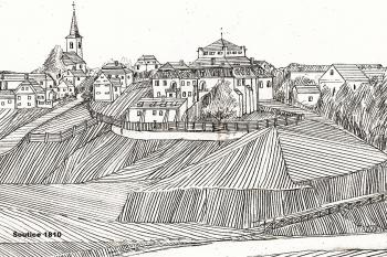 Soutice v roce 1810 (© jan heřman, 06/2016)