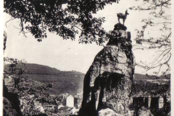 Karlovy Vary - Jelení skok / fotografie z první pol. 20.století (soukr.sbírka IvoR) ( © anon.)