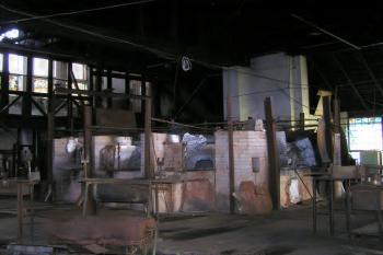 Sklárna Tasice - sklářská pec (© Václav Čermák, 03/2007)