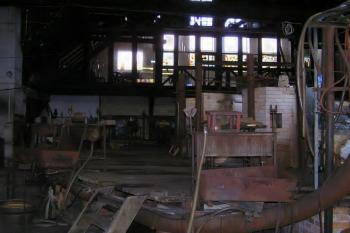 Sklárna Tasice - sklářská pec (© Václav Čermák, 03/2007)