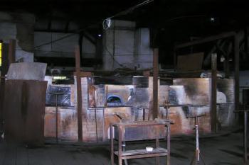 Sklárna Tasice - sklářská pec (© Václav Čermák, 03/2007)