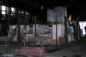 Sklárna Tasice - sklářská pec (© Václav Čermák, 03/2007)