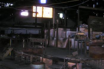 Sklárna Tasice - sklářská pec (© Václav Čermák, 03/2007)