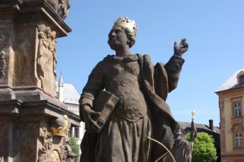 Socha sv. Kateřiny ( © Ivan Grisa 05/2011)