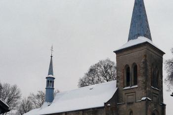 kostel od severozápadu (© Jaroslav Valečka, 01/2013)