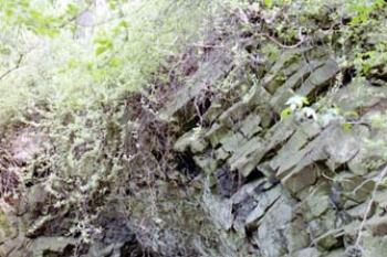 Místo hradu Klinštejna (©2003 Jiří Čížek)