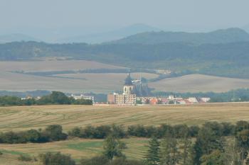 Pohled z věže Nového hradu u Jimlína (© Prudký Martin, 09/2008)