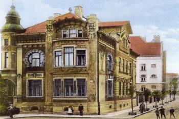 vila Dr. Julia Elsnera na počátku 20. století ( © Zrození velkoměsta: J. Vybíral, ERA, Šlapanice 2003)