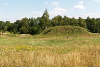 Celkový pohled na tvrziště od západu ( © Miroslav BITTER 08/2007)