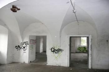 místnost v západní části jižního křídla zámku ( © Jan P. Štěpánek 12/2008)