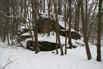 Pohled na ostroh hradu (© Petr Nožička, 01/2009)