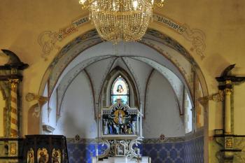 Interiér kostela. (© Radovan Smokoň 9/2014)