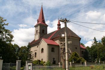 Celkový pohled na kostel sv. Jakuba Staršího (© Miroslav BITTER 07/2006)