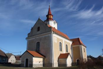Kostel od jihozápadu ( © Ivan Grisa 12/2009)