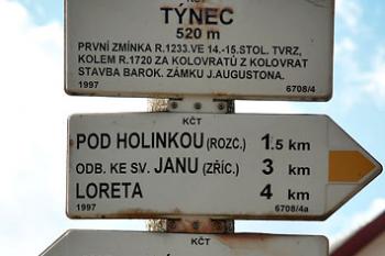 Rozcestník ( © Luděk Pitter 04/2006)