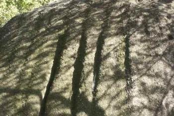 Pseudoškrapy na povrchu Slouhy (© Milan Caha, 06/2007)