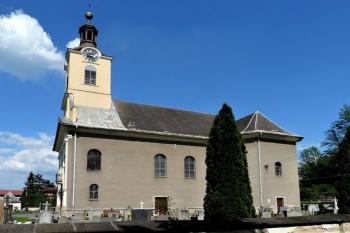 jihozápadní fronta kostela (© Jan P. Štěpánek 05/2014)