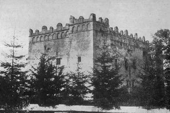 pohled od severovýchodu před rekonstrukcí r. 1910 ( © anon.)