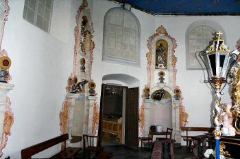 interiér kaple Matky Boží ( © Pavel Zany Komárek 7.5. 2005)