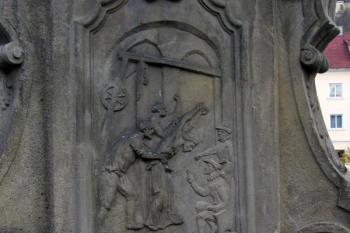 Kašna sv. Sarkandra ve Fulneku ( © Pavel Vítek 11/2007)