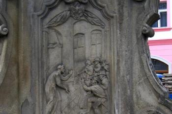 Kašna sv. Sarkandra ve Fulneku ( © Pavel Vítek 11/2007)