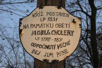 detail cedulky na kříži ( © Ondřej Štěpánek 04/2006)