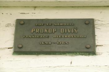 Rodný dům Prokopa Diviše (© Hana Kubikova 05/2006)