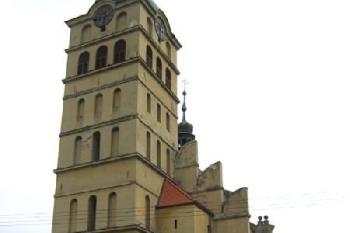 Kostel sv. Voršily od jihozápadu ( © Pavel Vítek 06/2006)