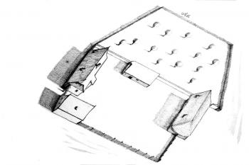 tak mohl Kdanský dvůr vypadat někdy v 16. až 18. století ( © Ondřej Štěpánek 02/2007)
