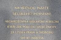 památník selských bouří