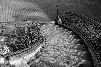 schodiště v parku (© Václav Kapr, 02/2012)