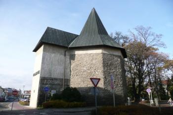severovýchodní nárožní bašta městského opevnění ( © Jan P. Štěpánek 11/2009)