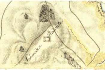 Švédské šance v 18. stol. (© zdroj:http://oldmaps.geolab.cz)