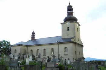 Kostel sv. Stanislava od severozápadu ( © Jan P. Štěpánek 07/2007)