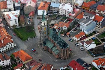 letecký snímek (© Zdeněk Fiedler, 04/2012)
