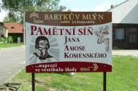 Bartkův mlýn - rodný dům J. A. Komenského