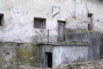 Zde byla umístěna mlýnská kola ( © Petr Vaculčík 07/2006)