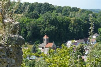 výhled na Mohelnici (© Alena Volná, 7/2008)