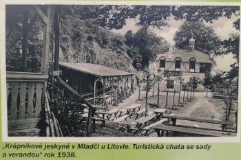 Historický obrázek z infotabule v místě ( © Ivo Rozehnal 07/2016)