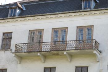 Balkon v severním průčelí (© Dušan Dohňanský 04/2020)