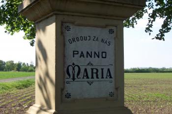 Socha Panny Marie u Bedihoště (© Ivo Rozehnal, 05/2012)