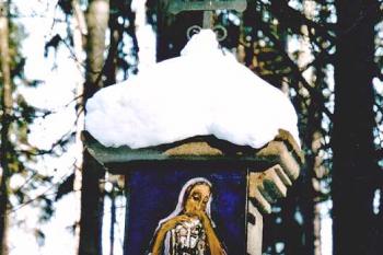 Brádlo - křížová cesta. (© Štěpán Kučera 02/2006)
